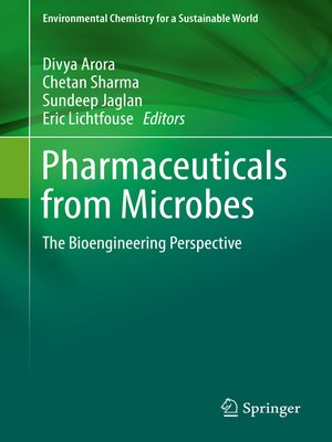 cover image of Pharmaceuticals from Microbes